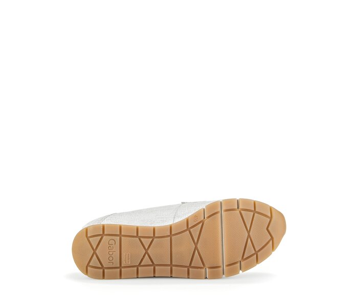 Gabor Damen  Slipper Gold - Leder Reptiloptik