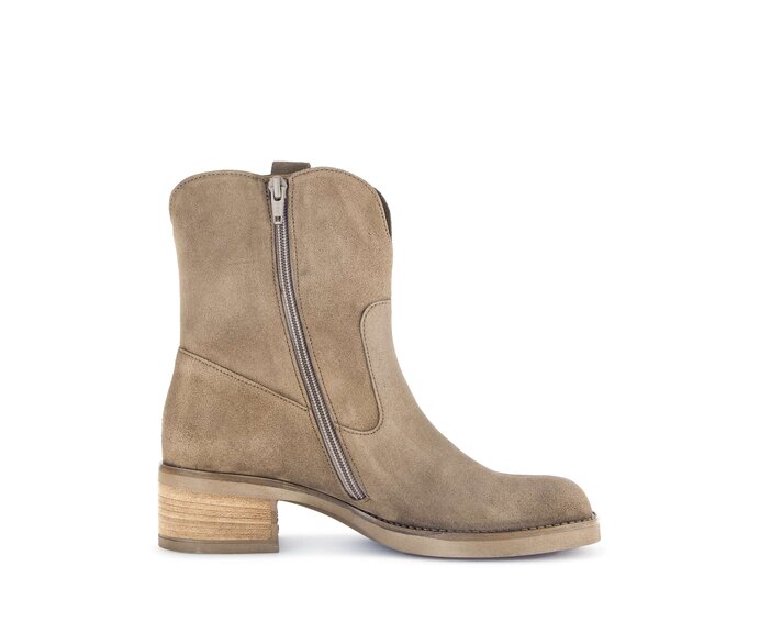 Gabor Damen  Cowboy Boots Braun - Rauleder