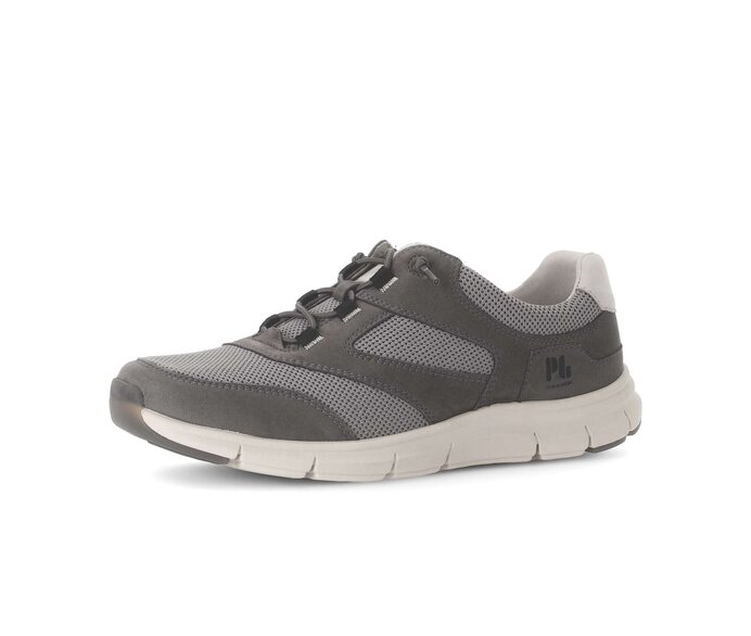 Pius Gabor Herren Sneaker Low Grau - Materialmix Leder/Textil