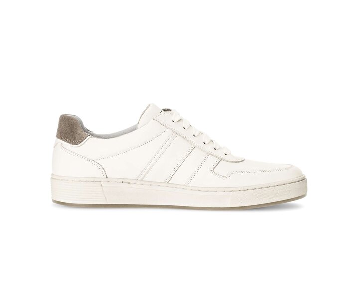 Pius Gabor Herren Sneaker Low Weiß - Glattleder
