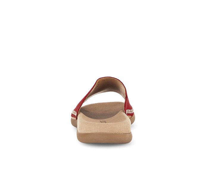 Gabor Damen  Pantolette Rot - Rauleder