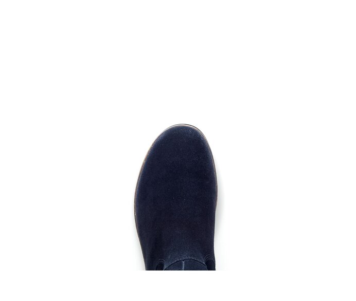 Gabor Damen  Eleganter Stiefel Blau - Rauleder