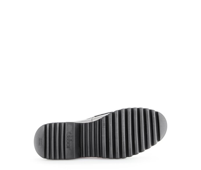 Gabor Damen  Loafer Silber - Effektleder
