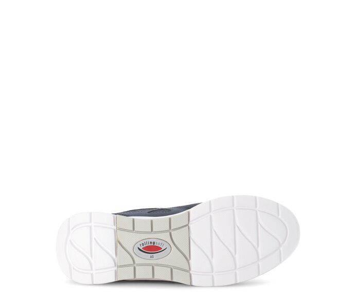 Gabor Damen  Sneaker Low Blau - Materialmix Lederimitat