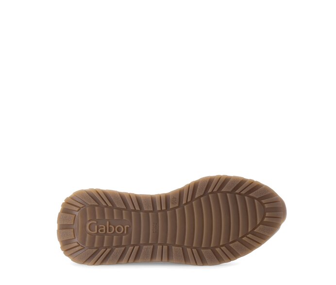 Gabor Damen  Sneaker Low Creme - Materialmix Leder