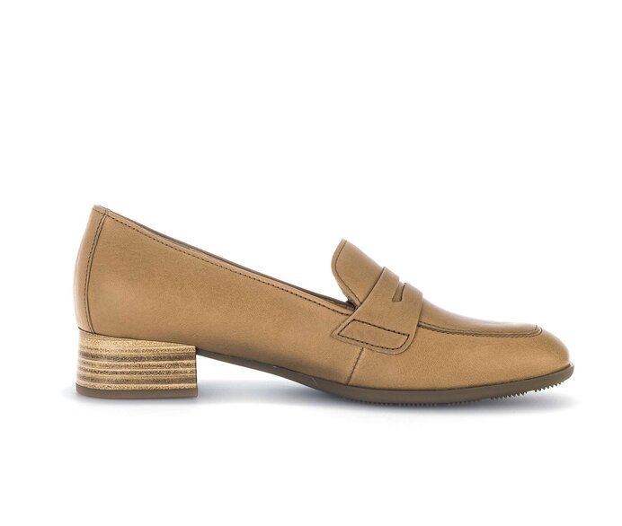 Gabor Damen  Hochfrontpumps Braun - Glattleder
