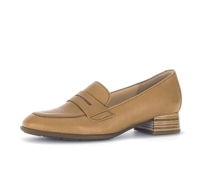 Gabor Damen  Hochfrontpumps Braun - Glattleder