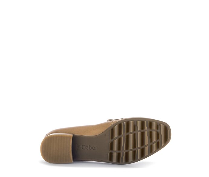 Gabor Damen  Hochfrontpumps Braun - Glattleder