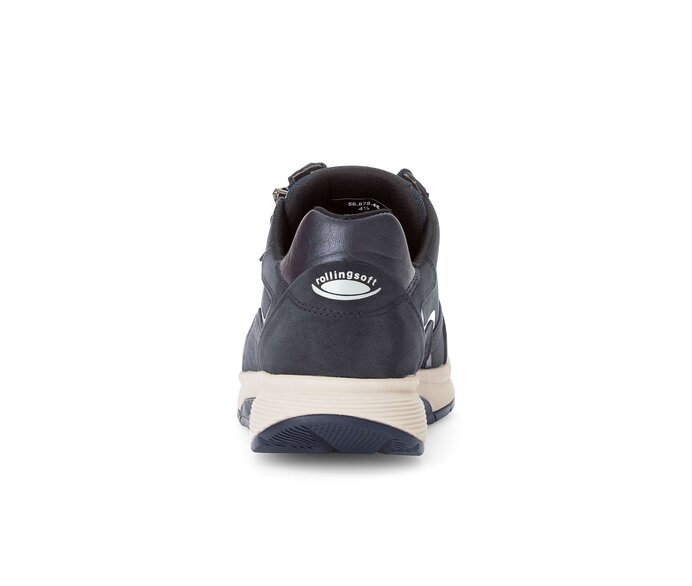 Gabor Damen  Sneaker Low Blau - Rauleder