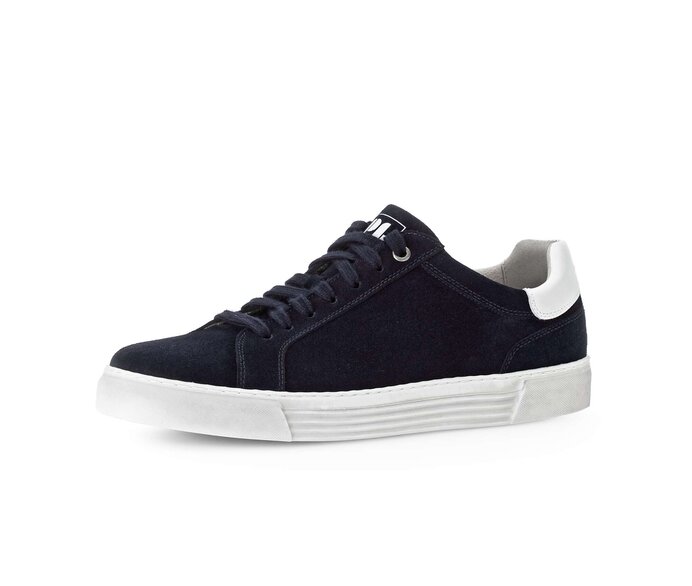Pius Gabor Herren Sneaker Low Blau - Rauleder