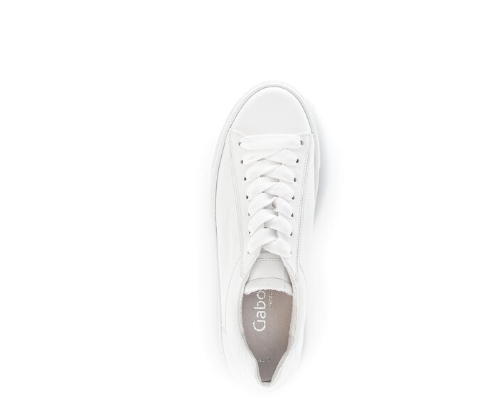 Gabor Damen  Sneaker Low Weiß - Glattleder