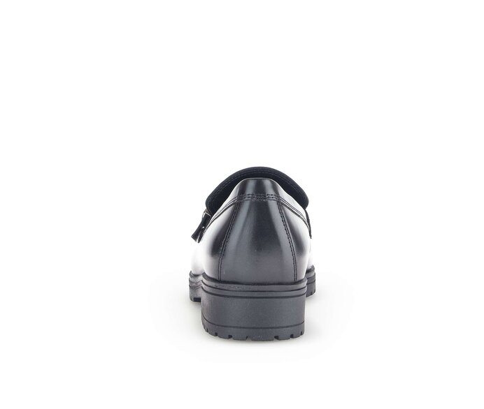 Gabor Damen  Loafer Schwarz - Glattleder