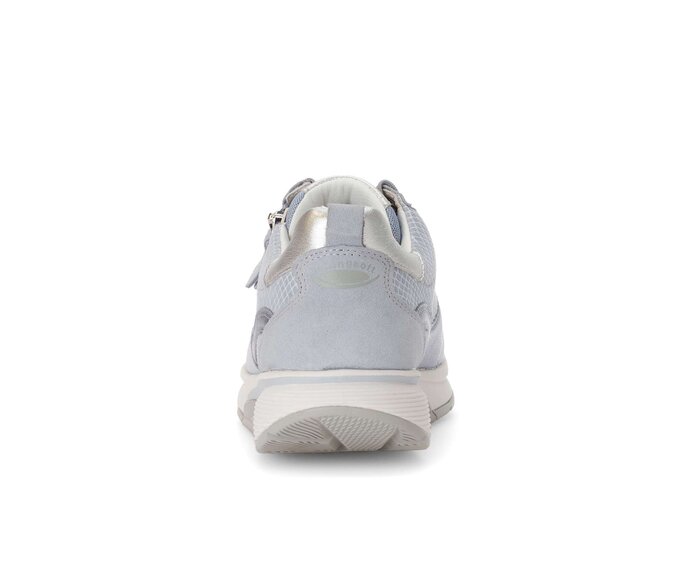 Gabor Damen  Sneaker Low Blau - Materialmix Leder/Lederimitat