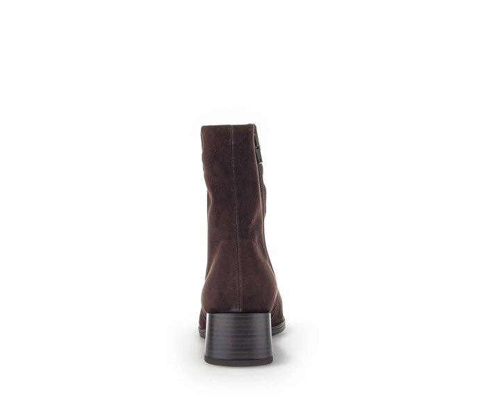 Gabor Damen  Elegante Stiefelette Braun - Rauleder