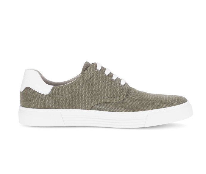 Pius Gabor Herren Sneaker Low Grün - Materialmix Leder/Textil