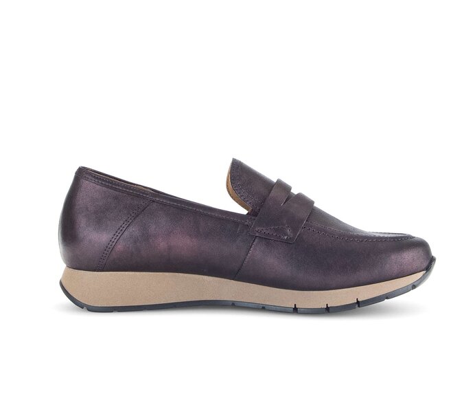Gabor Damen  Slipper Rot - Effektleder