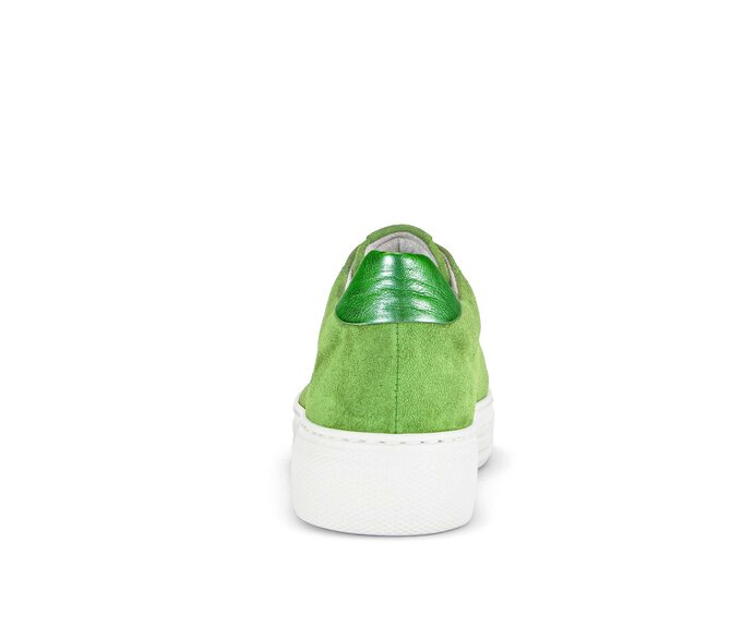Gabor Damen  Sneaker Low Grün - Materialmix Leder/Lederimitat