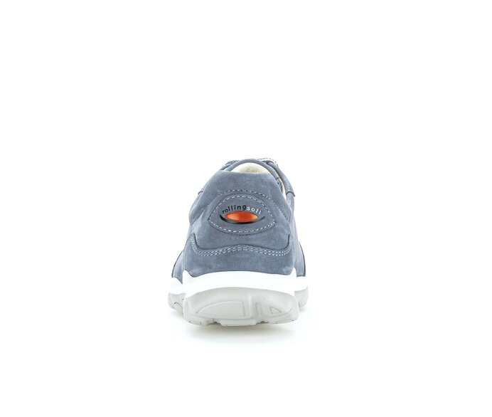 Gabor Damen  Sneaker Low Blau - Rauleder
