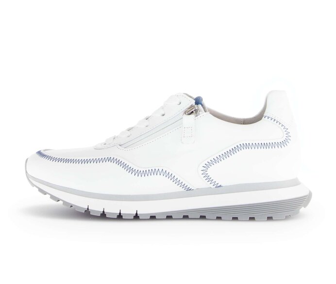 Gabor Damen Sneaker Low Weiß - Glattleder