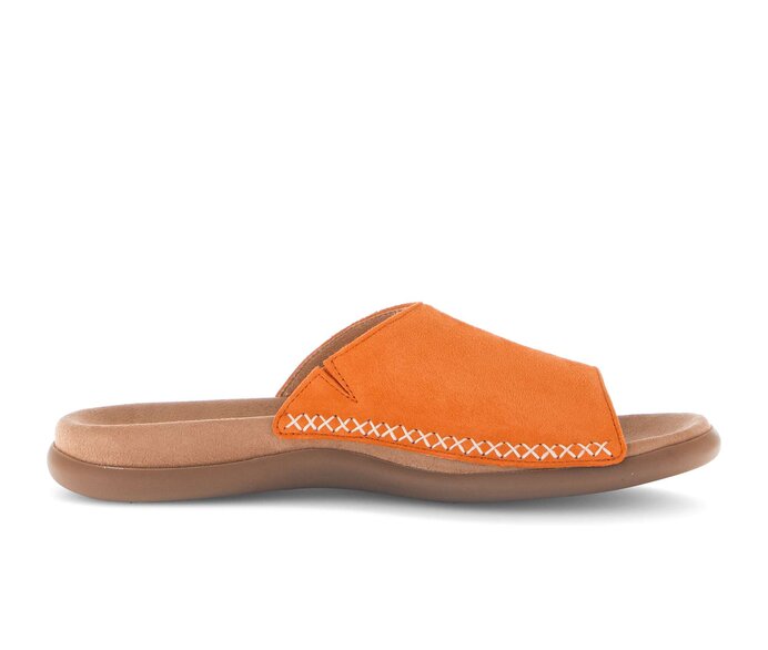 Gabor Damen  Pantolette Orange - Rauleder