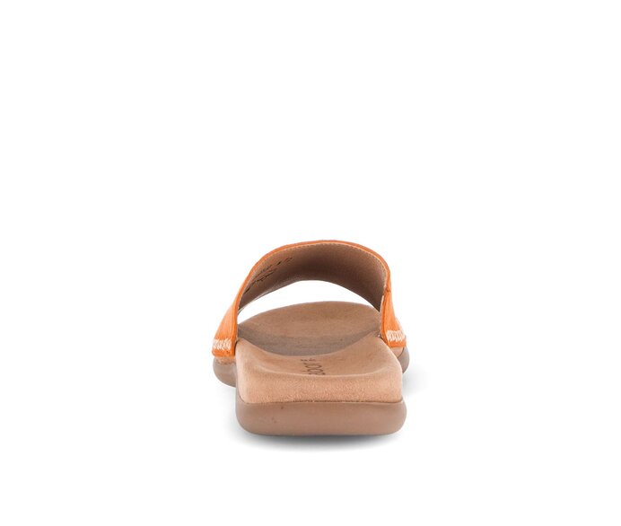 Gabor Damen  Pantolette Orange - Rauleder