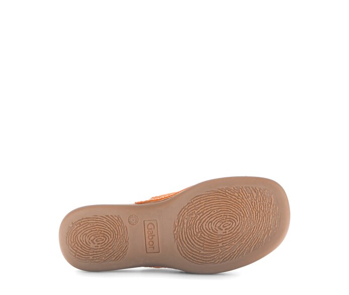 Gabor Damen  Pantolette Orange - Rauleder