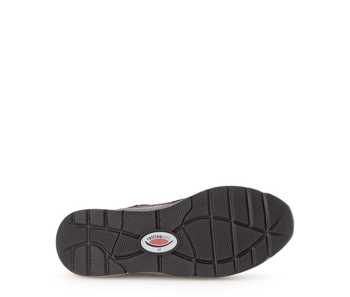 Gabor Damen  Sneaker Low Braun - Materialmix Leder