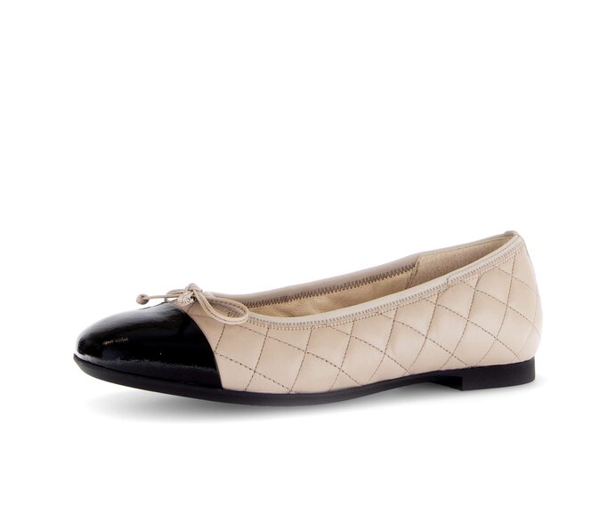 Gabor Damen  Eleganter Ballerina Rosa - Glattleder