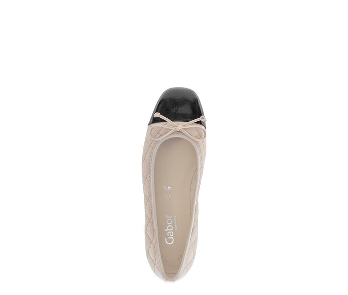 Gabor Damen  Eleganter Ballerina Rosa - Glattleder