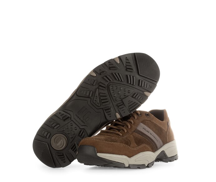 Pius Gabor Herren Sneaker Low Braun - Nubuk