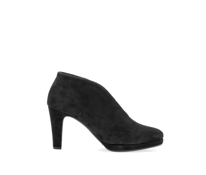 Gabor Damen  Ankle Boot Schwarz - Rauleder