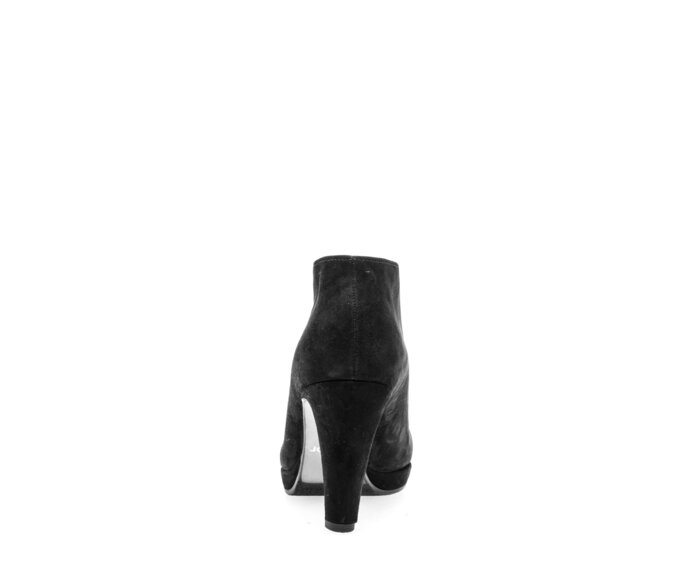 Gabor Damen  Ankle Boot Schwarz - Rauleder