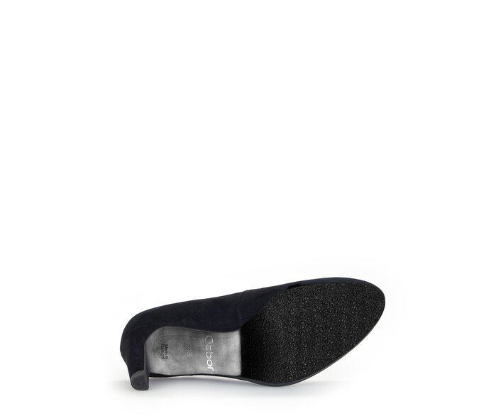 Gabor Damen  Ankle Boot Schwarz - Rauleder