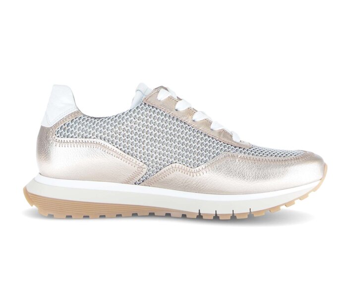 Gabor Damen  Sneaker Low Rosa - Materialmix Leder/Lederimitat