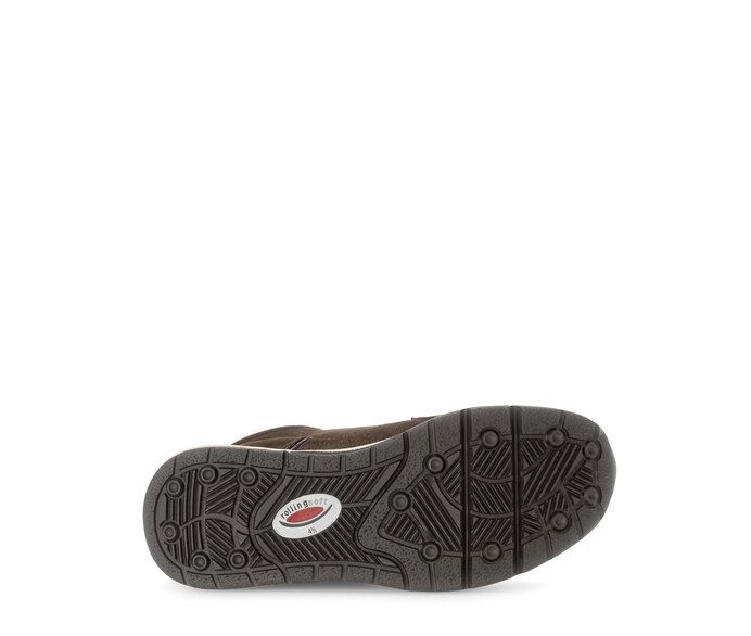 Gabor Damen  Sportliche Stiefelette Braun - Materialmix Leder