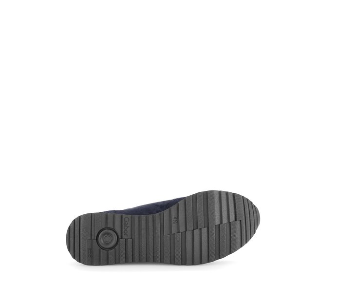 Gabor Damen  Sneaker Low Blau - Rauleder