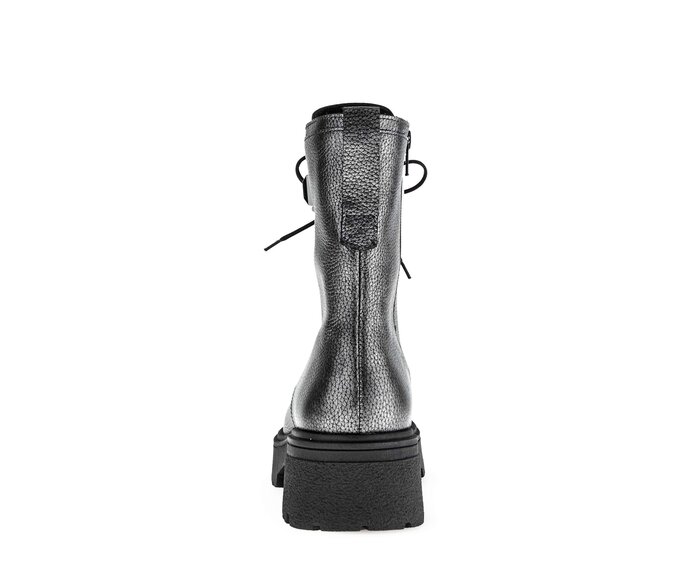 Gabor Damen  Biker Boots Grau - Effektleder