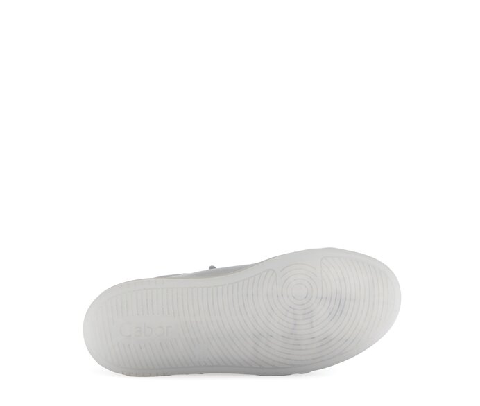 Gabor Damen  Sneaker Low Silber - Materialmix Leder