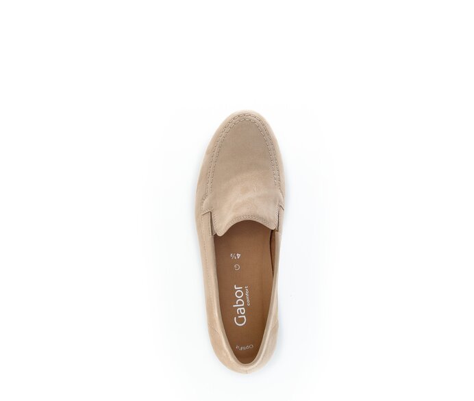 Gabor Damen  Slipper Beige - Rauleder