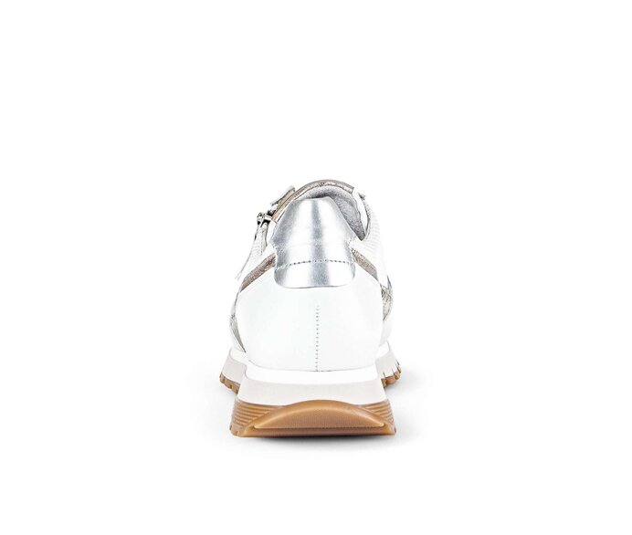 Gabor Damen  Sneaker Low Weiß - Materialmix Leder/Lederimitat