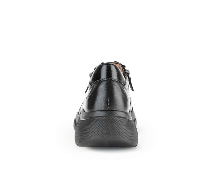 Gabor Damen  Sneaker Low Schwarz - Materialmix Leder