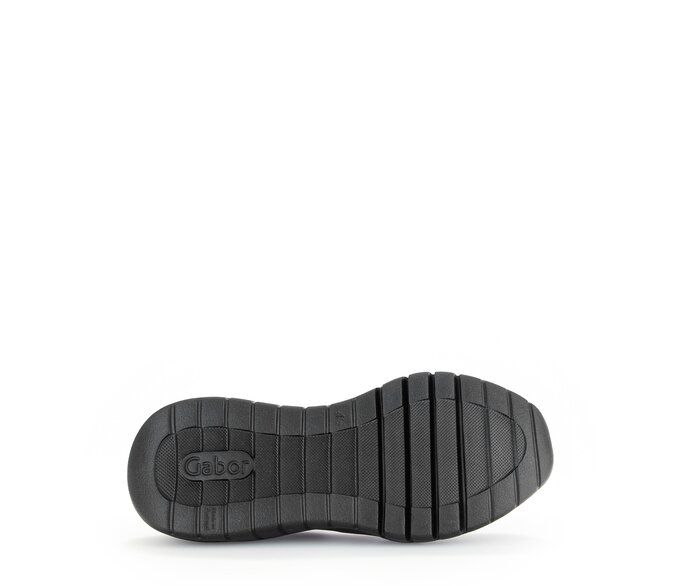 Gabor Damen  Sneaker Low Schwarz - Materialmix Leder