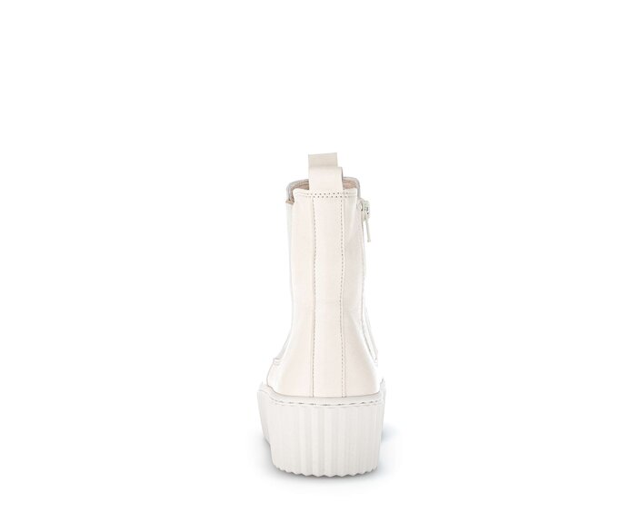 Gabor Damen  Chelsea Boot Beige - Glattleder