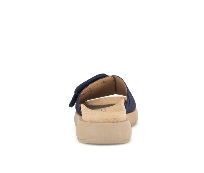 Gabor Damen  Pantolette Blau - Rauleder