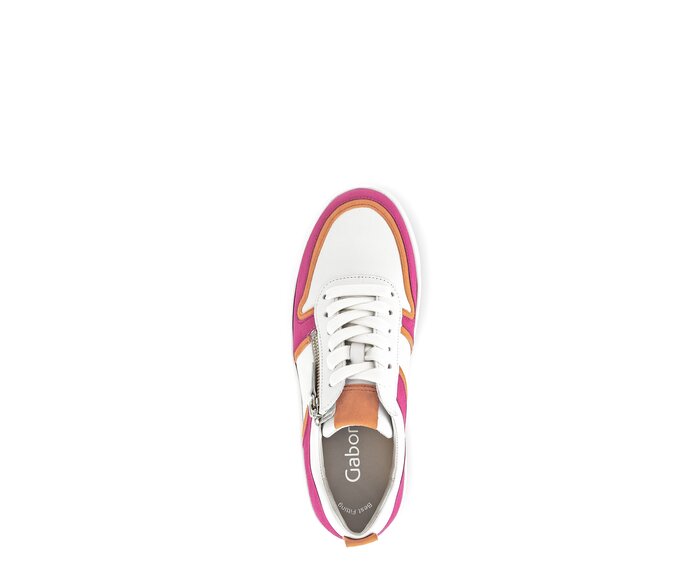 Gabor Damen  Sneaker Low Multicolour - Materialmix Leder