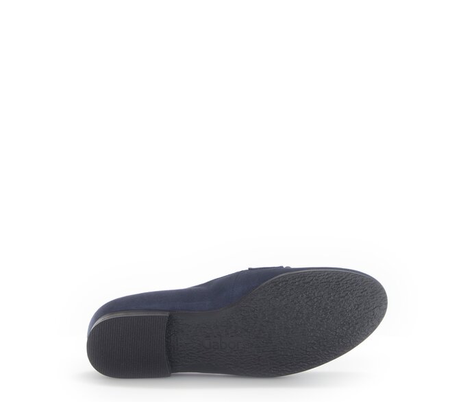 Gabor Damen  Slipper Blau - Rauleder