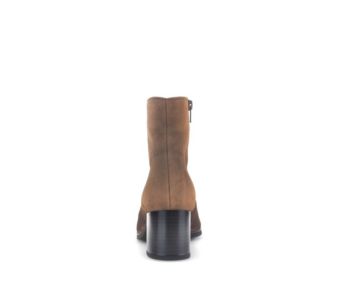 Gabor Damen  Elegante Stiefelette Braun - Rauleder