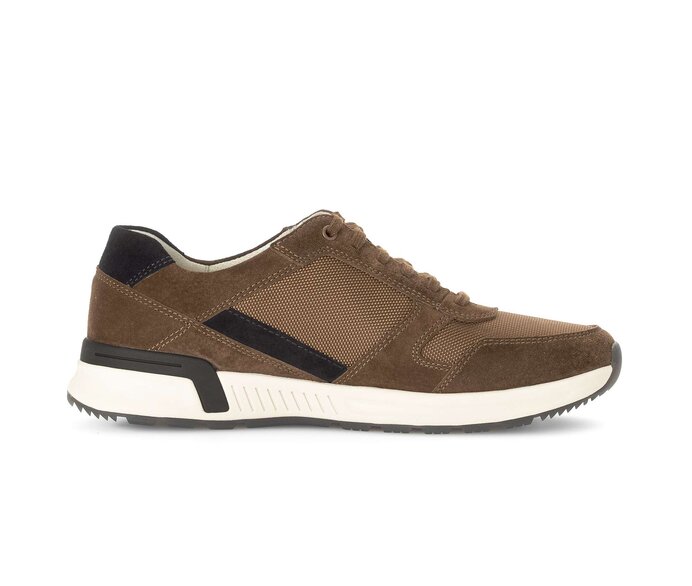 Pius Gabor Herren Sneaker Low Braun - Materialmix Leder/Textil