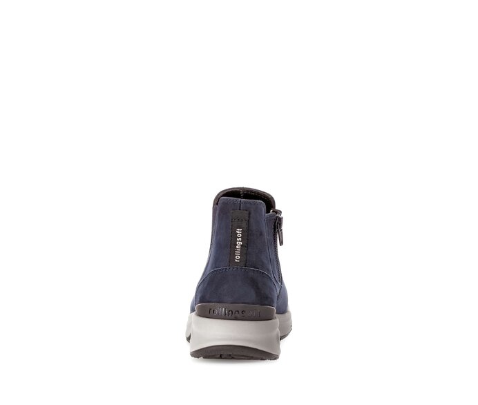 Gabor Damen  Chelsea Boot Blau - Rauleder
