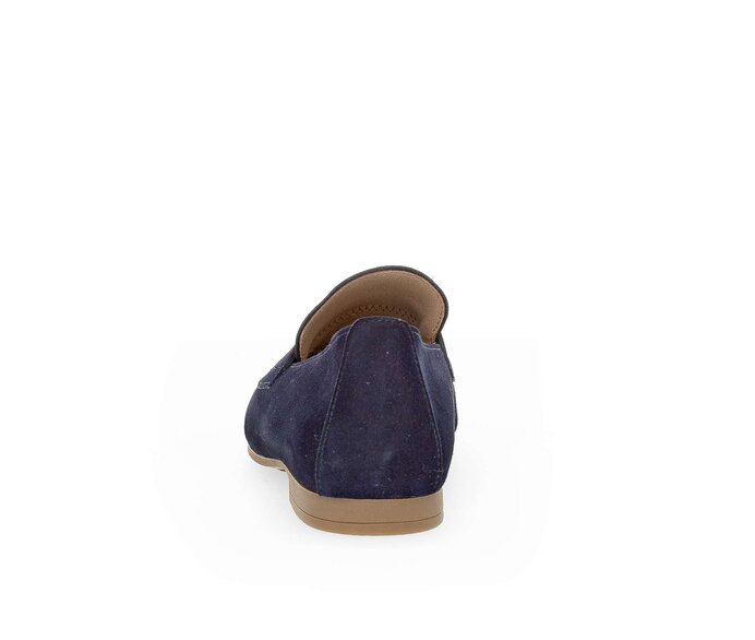 Gabor Damen  Slipper Blau - Rauleder